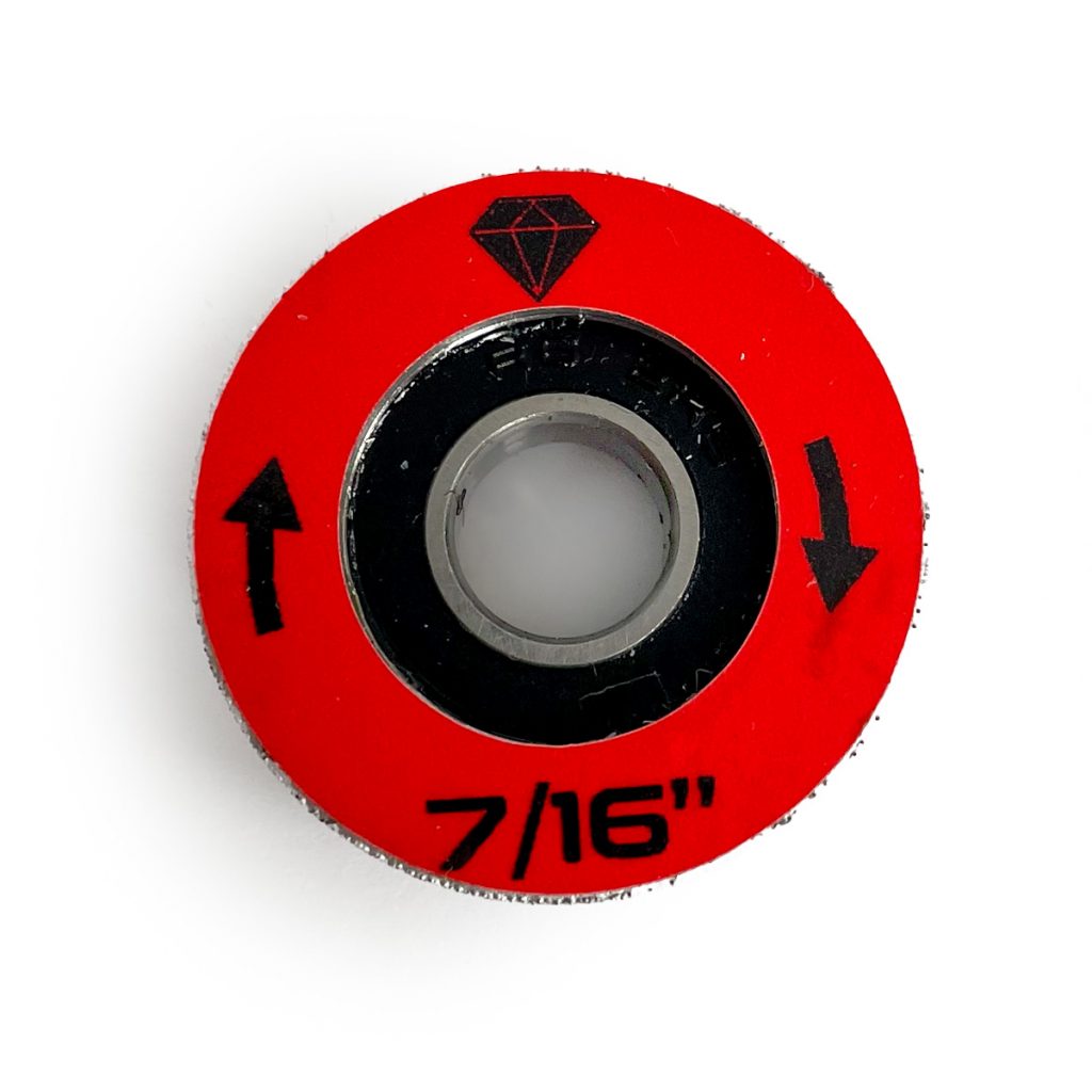 7/16 roh skate sharpener spinner dresser system